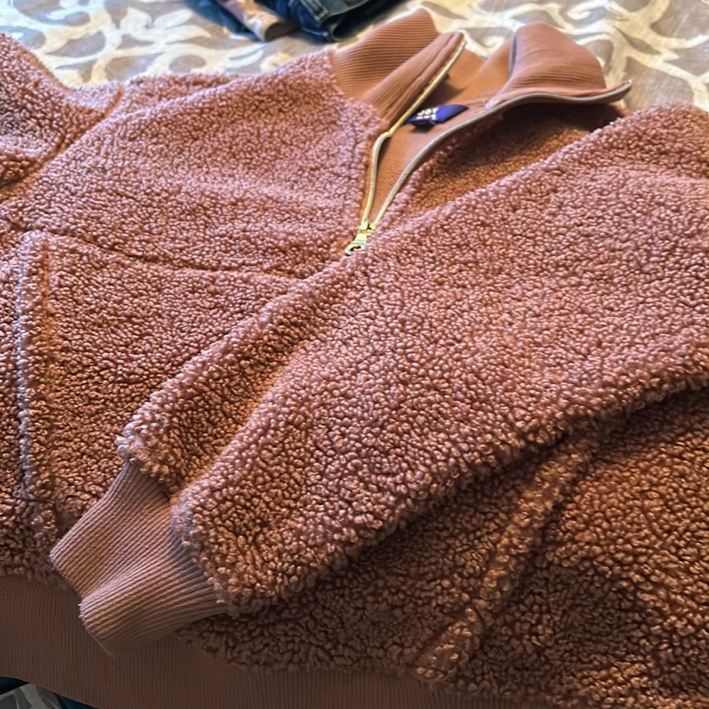 Joy lab nude pick pull over